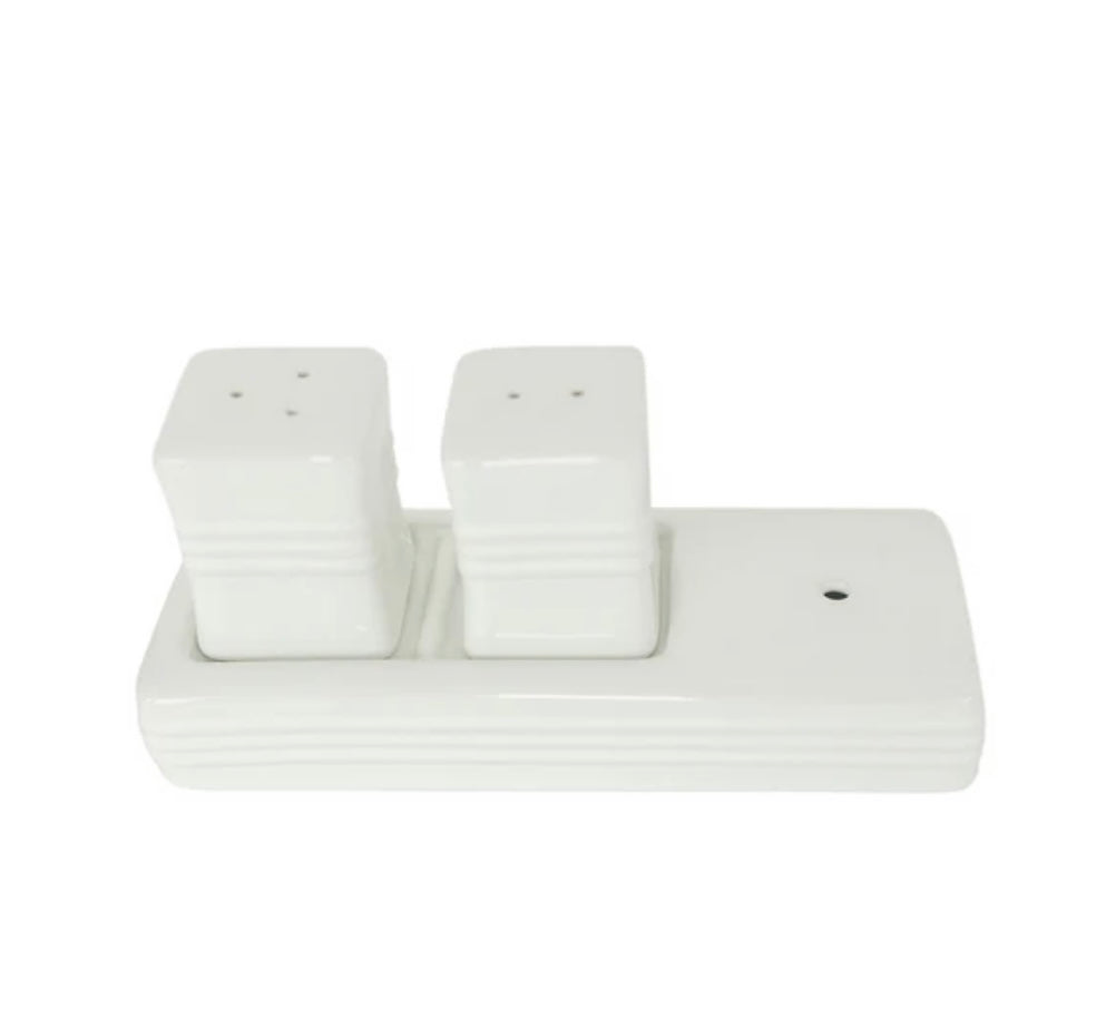 Nora Fleming Pinstripes Salt & Pepper Shakers.