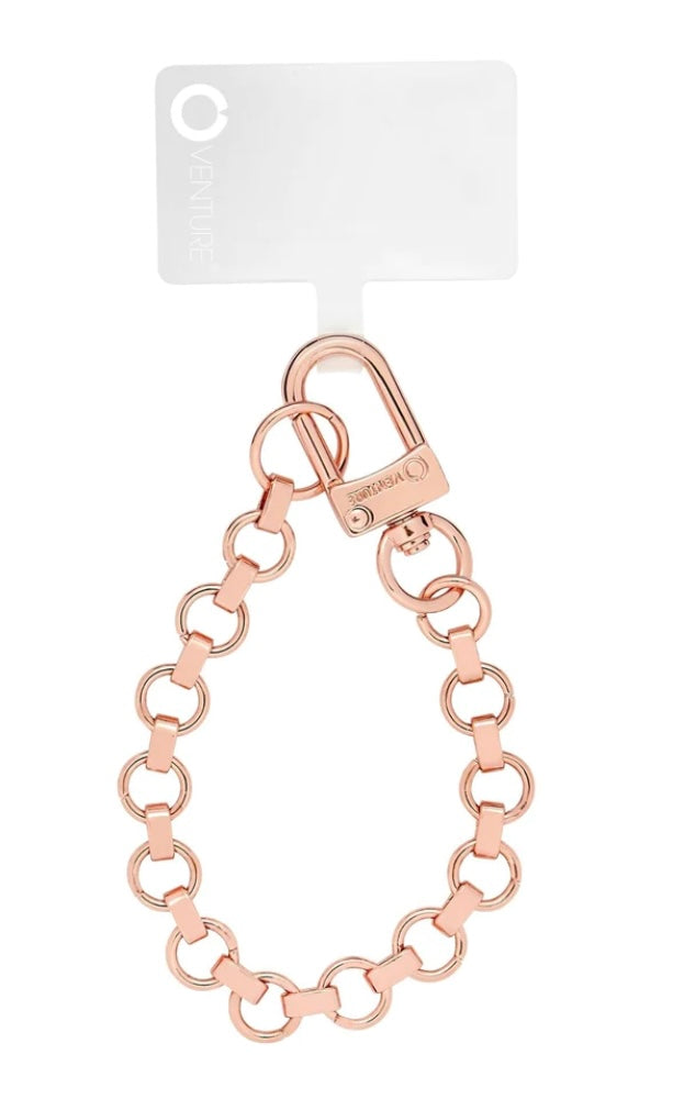 Oventure / Rose Gold Chain Wristlet