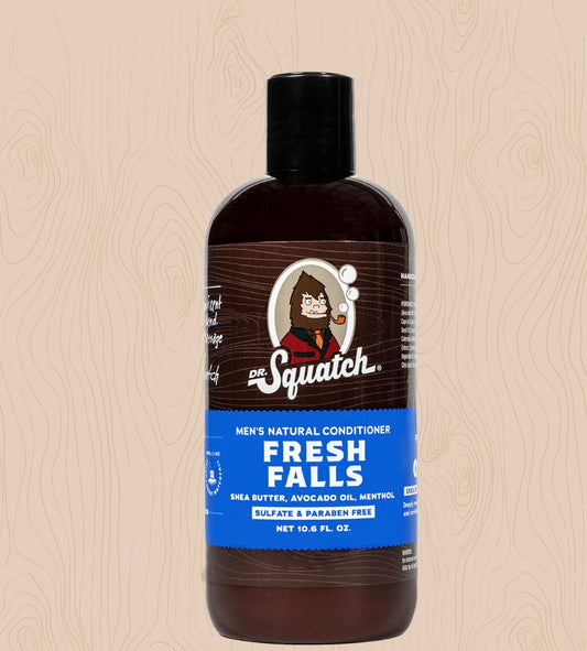 "Fresh Falls" Dr. Squatch Conditioner.