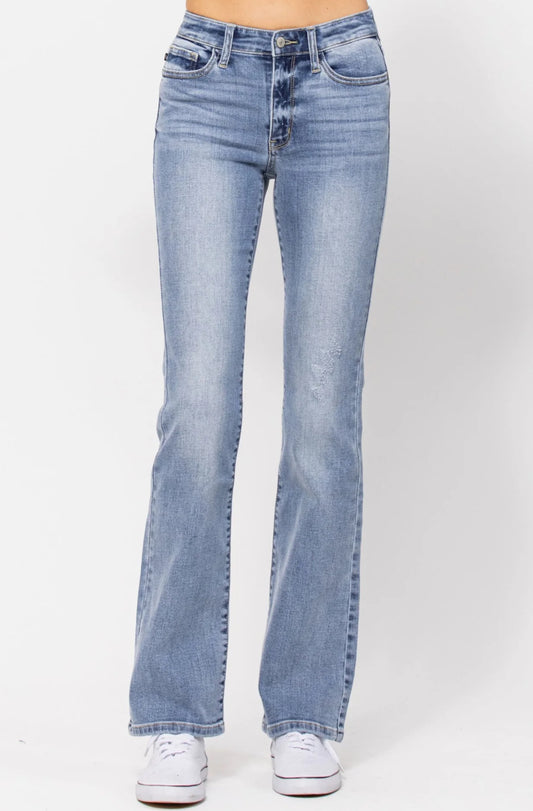 Judy Blue Core Mid-Rise Bootcut Jeans 82337