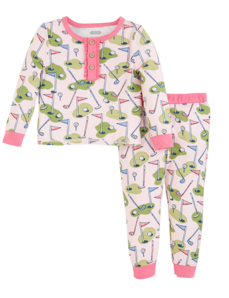 Golf Print Pajamas