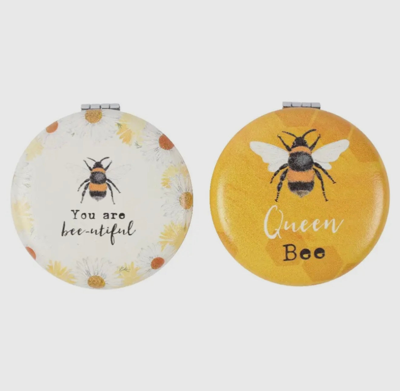 Bee Happy Compact Mirrors