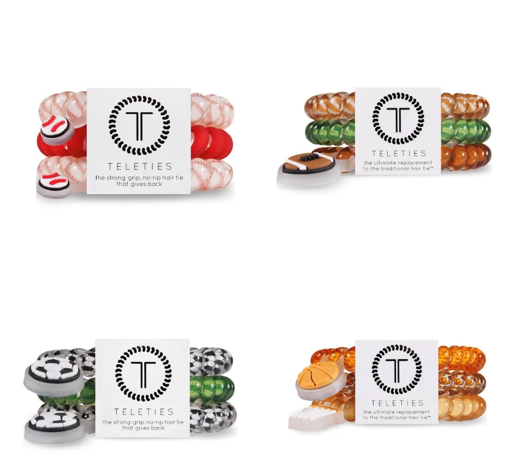 Assorted sports teleties.