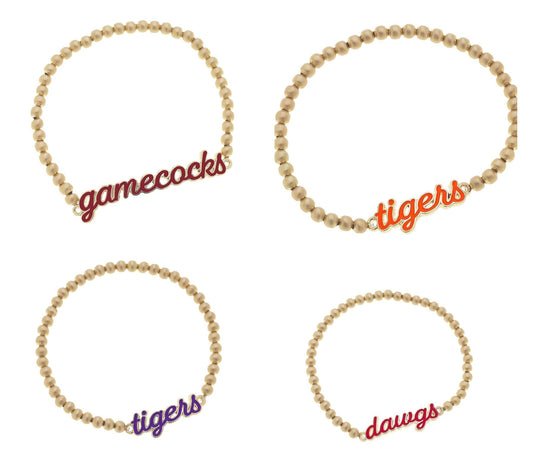 College Beaded bracelet