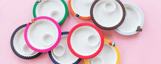 Assorted Nora Fleming bowl bands.