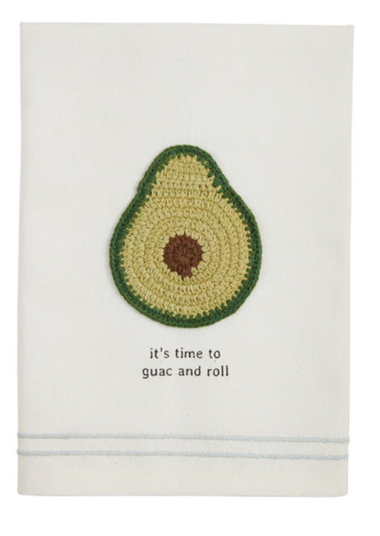 Fiesta Crochet Towel