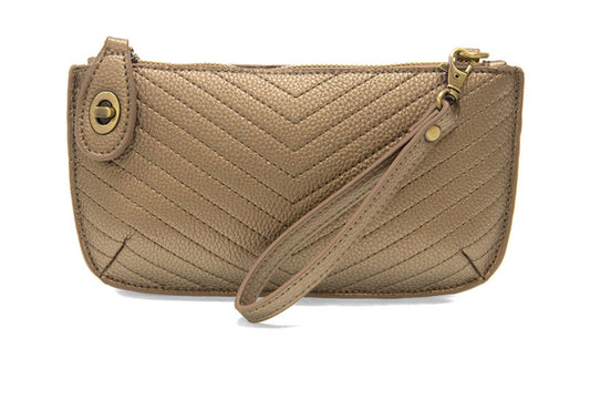 Joy Susan Quilted Mini Crossbody Wristlet Clutch
