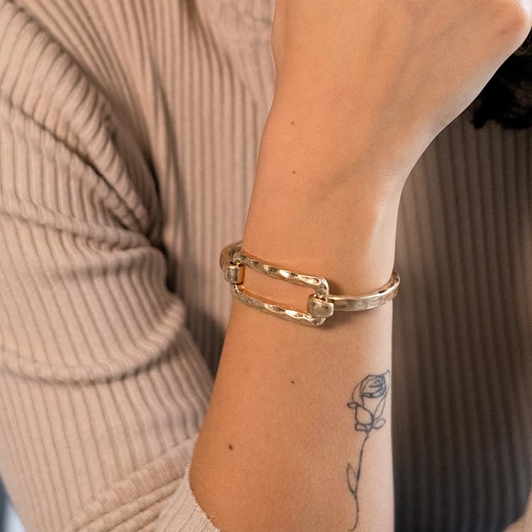 Rectangle Hinge Bracelet