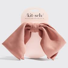 Kitsch Recycled Fabric Bow Hair Clip