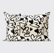 Kitsch Standard Satin Pillowcase - Heart