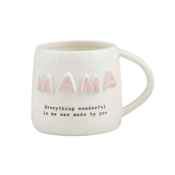 Chunky Letter Mugs