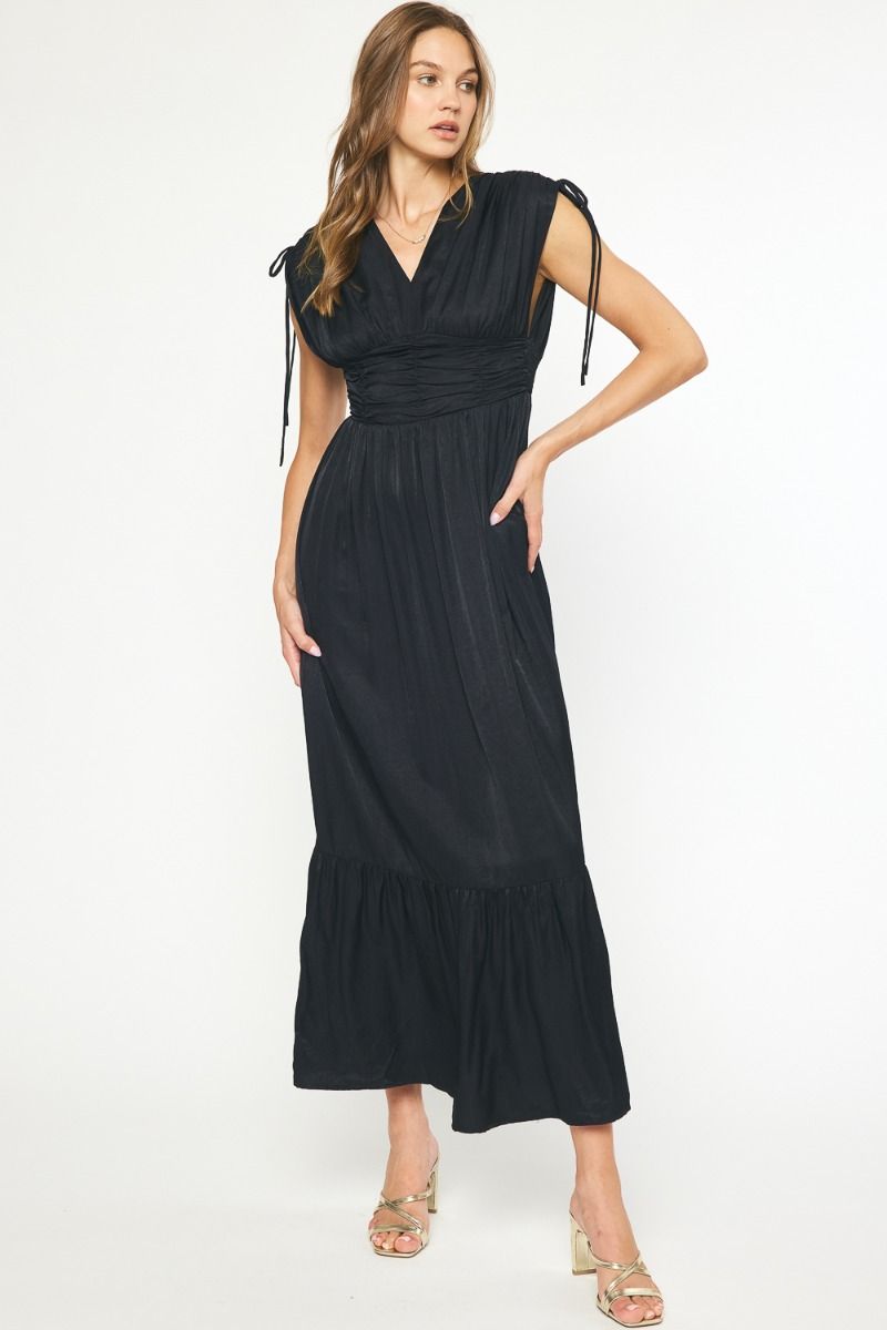 Satin Maxi Dress
