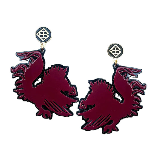 USC Gamecock Earring