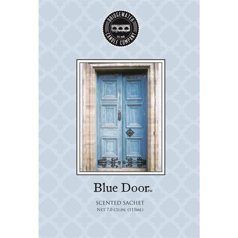 Bridgewater Candle Company Sweet Grace "Blue Door" scented sachet.