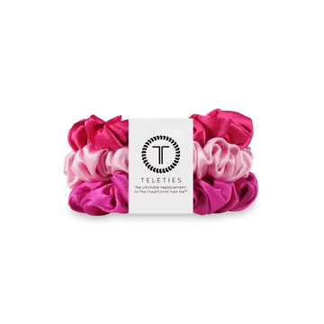 Teleties Silk Scrunchies