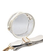 White Circle Clear Stadium Bag.