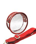 Red Circle Clear Stadium Bag.
