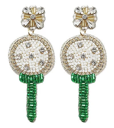 Golf Ball & Tee Earrings