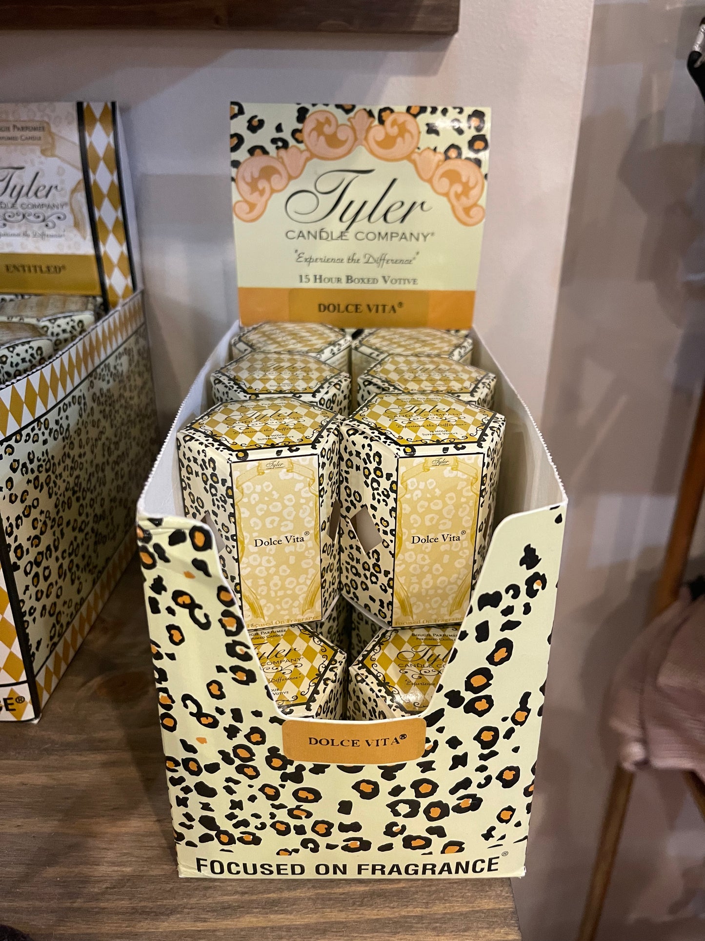 "Dolce Vita" Tyler Candle Company Votive Candles.