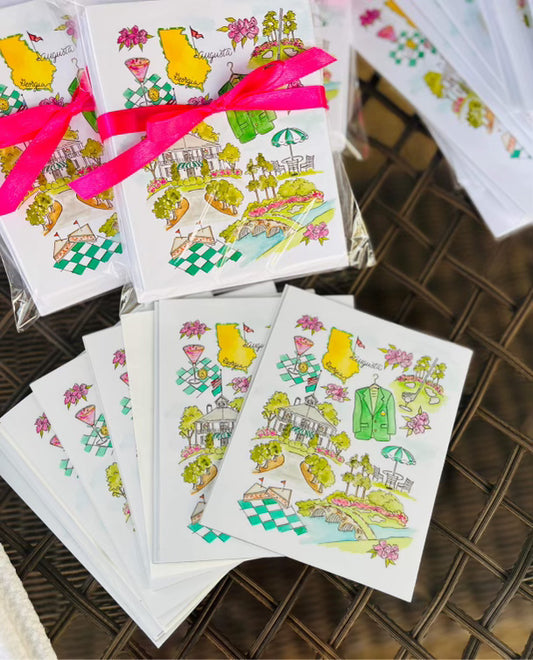 Cara Leverette 4x5 Note Cards with Envelopes(Set of 10)