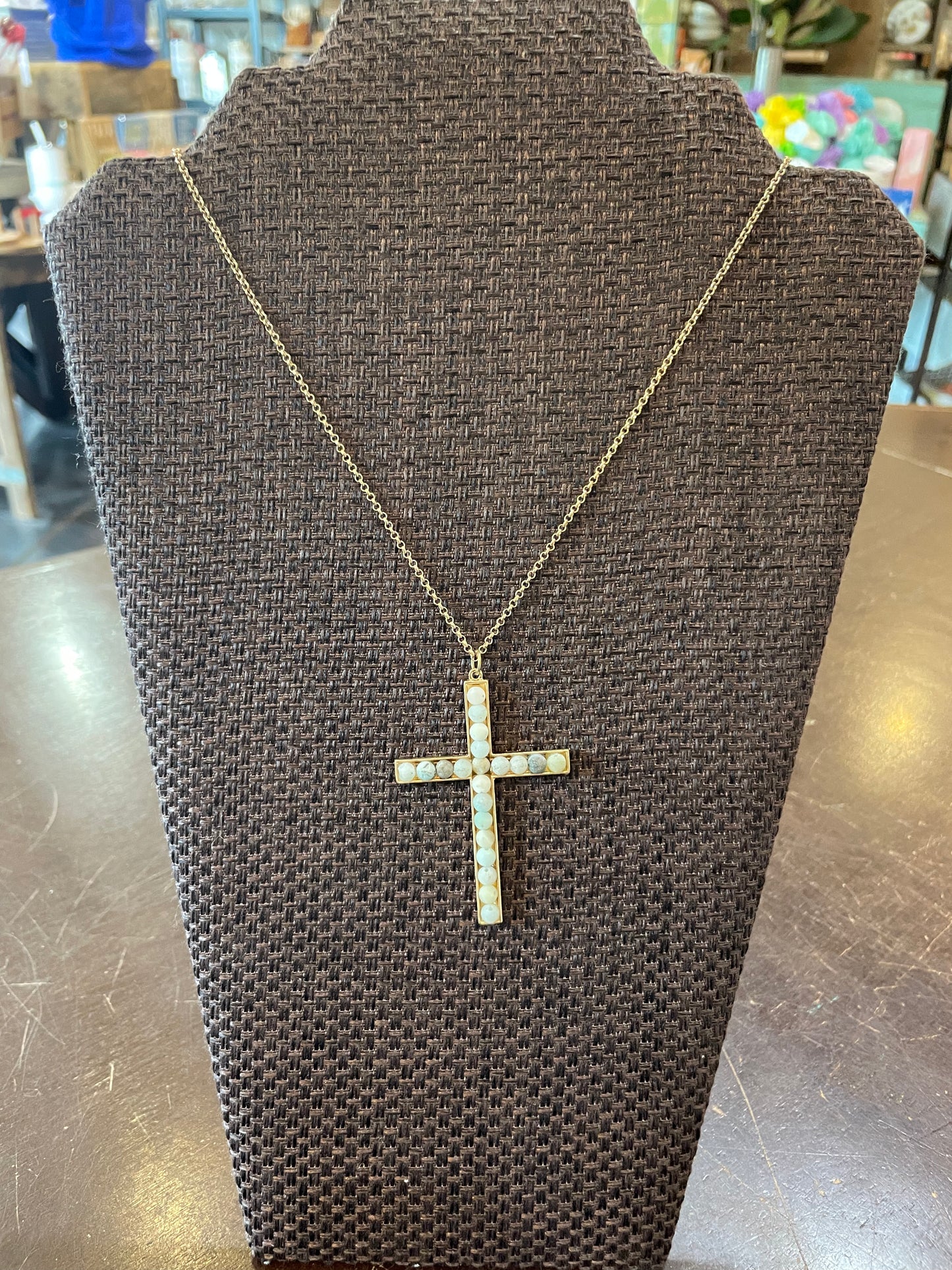 Cross Statement Necklace