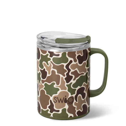 Hunting Camo Large Camper Mug 24oz
