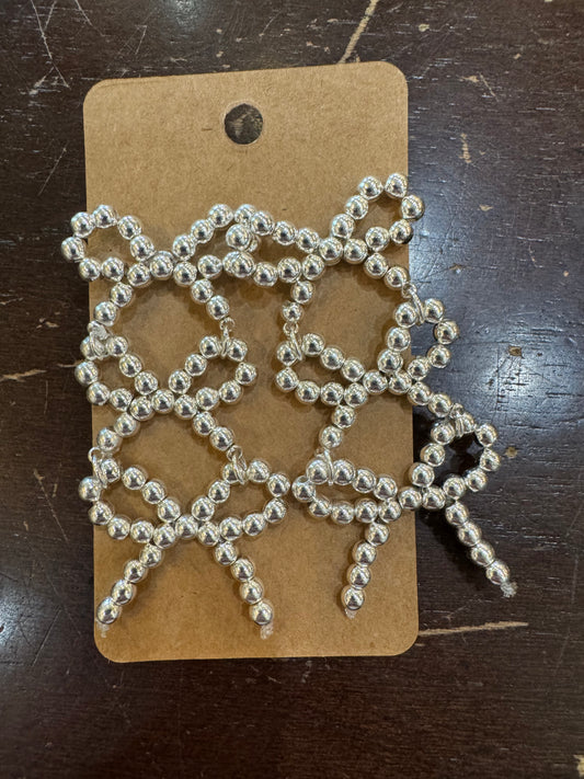 Ribbon Drop Earrings