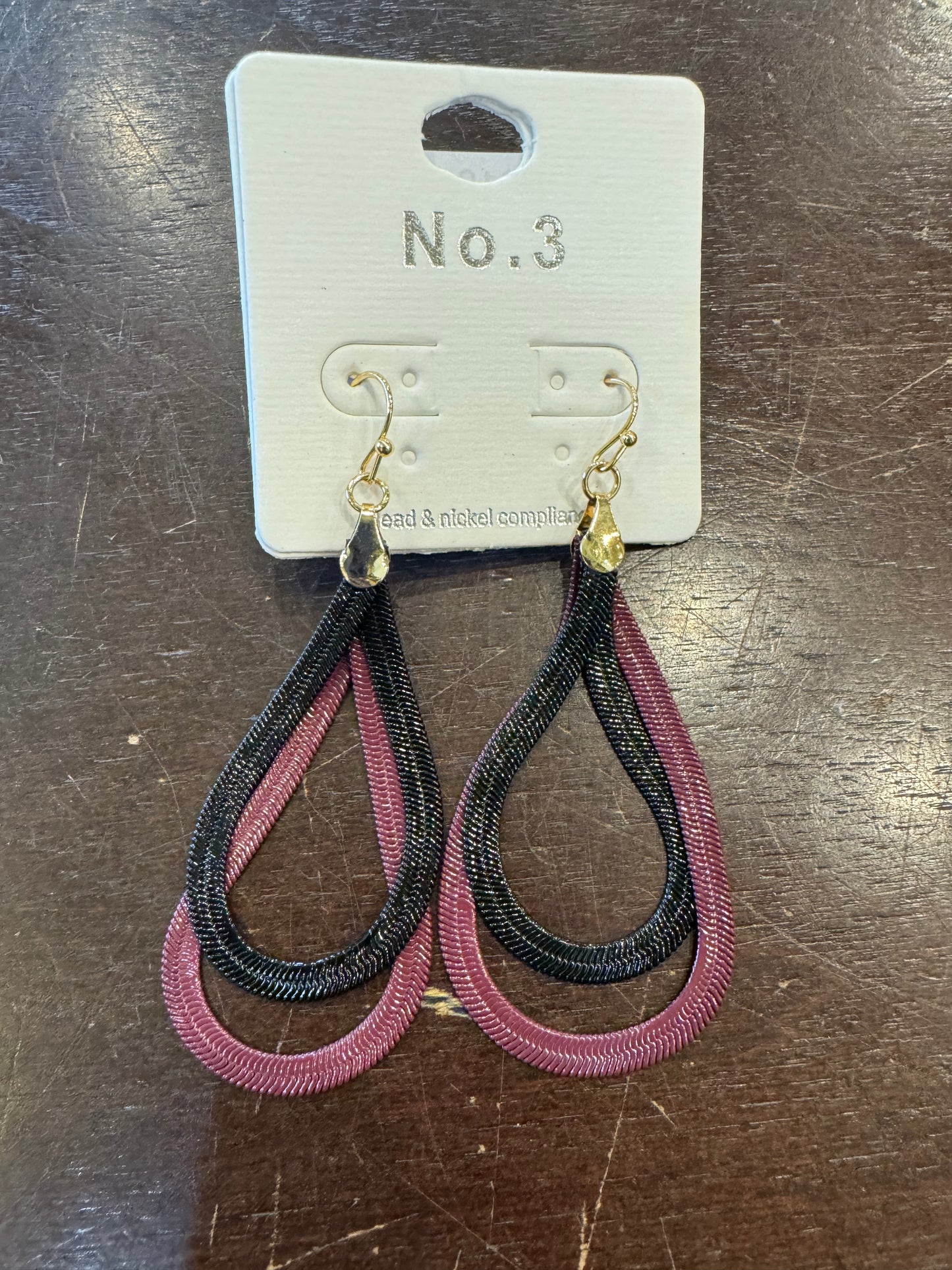 Chain Teardrop Earrings