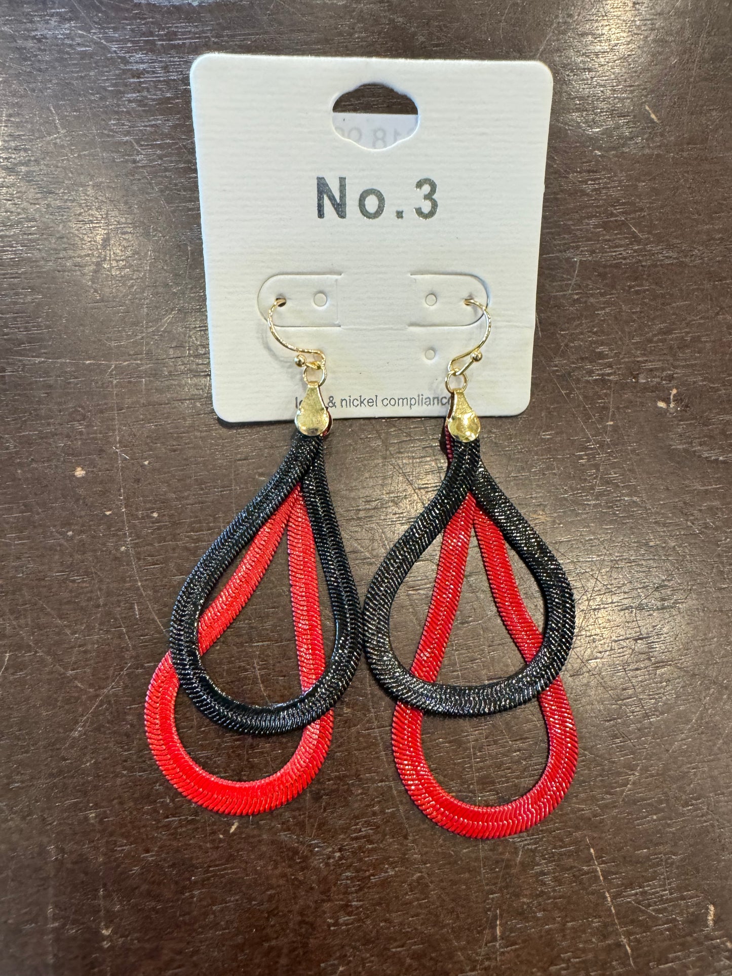 Chain Teardrop Earrings