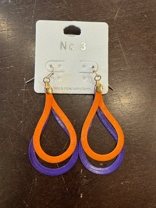 Chain Teardrop Earrings