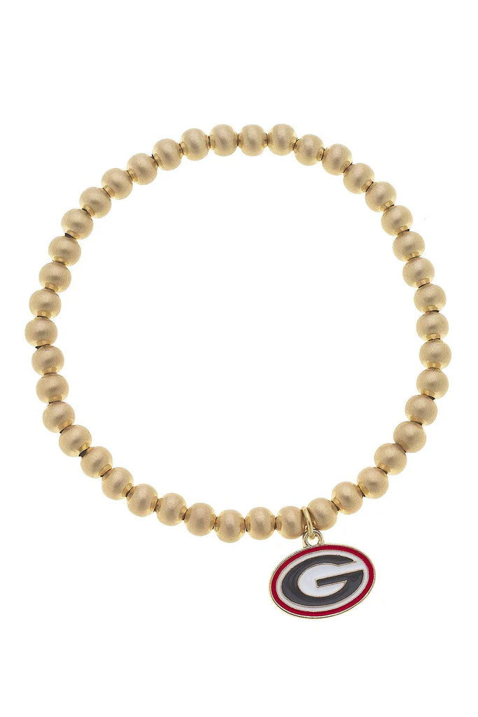 Georgia Ball Beaded Stretch Bracelet