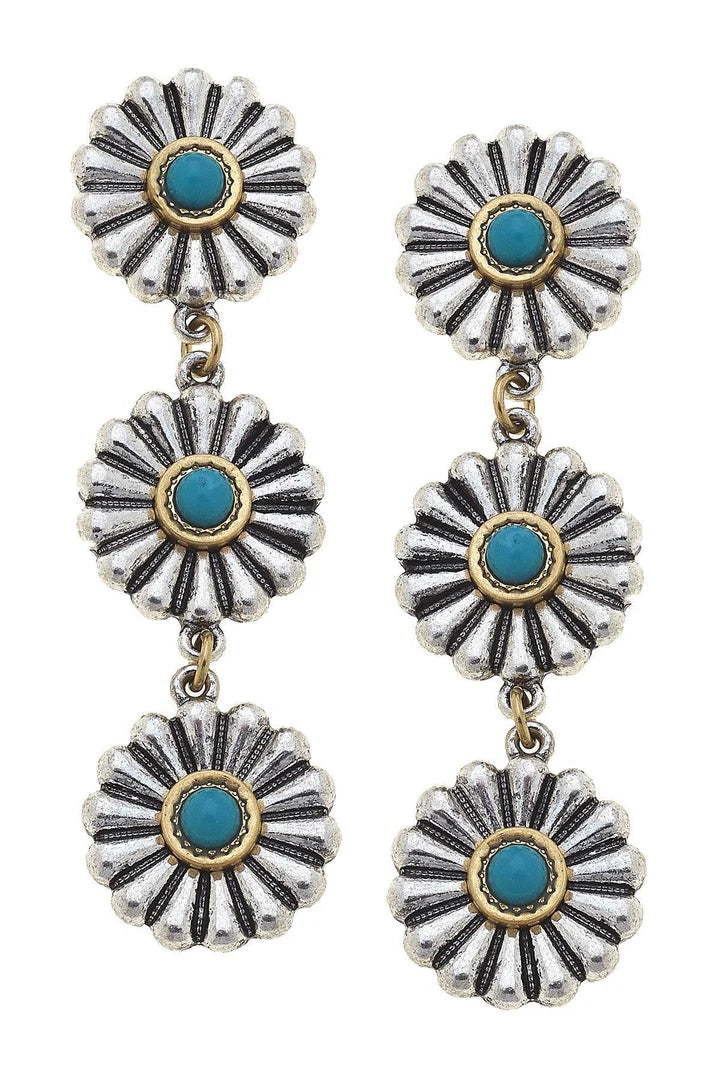 Monica Concho Dangle Earrings