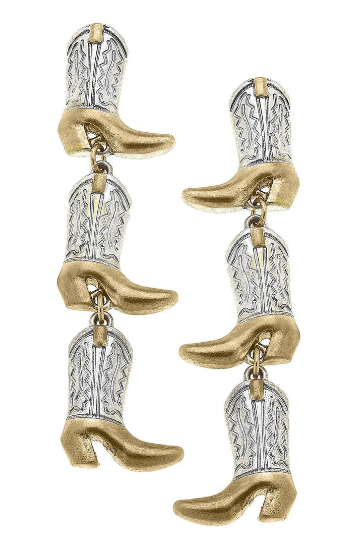 Big Sky Boot Dangle Earrings