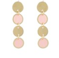 Mini Round 4 Drop Earring