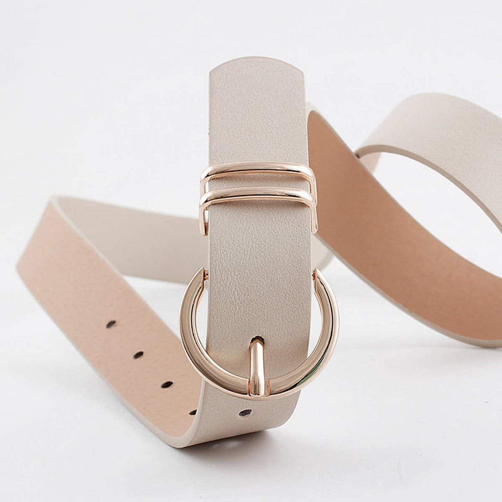 RING HOLE PIN BUCKLE BELT