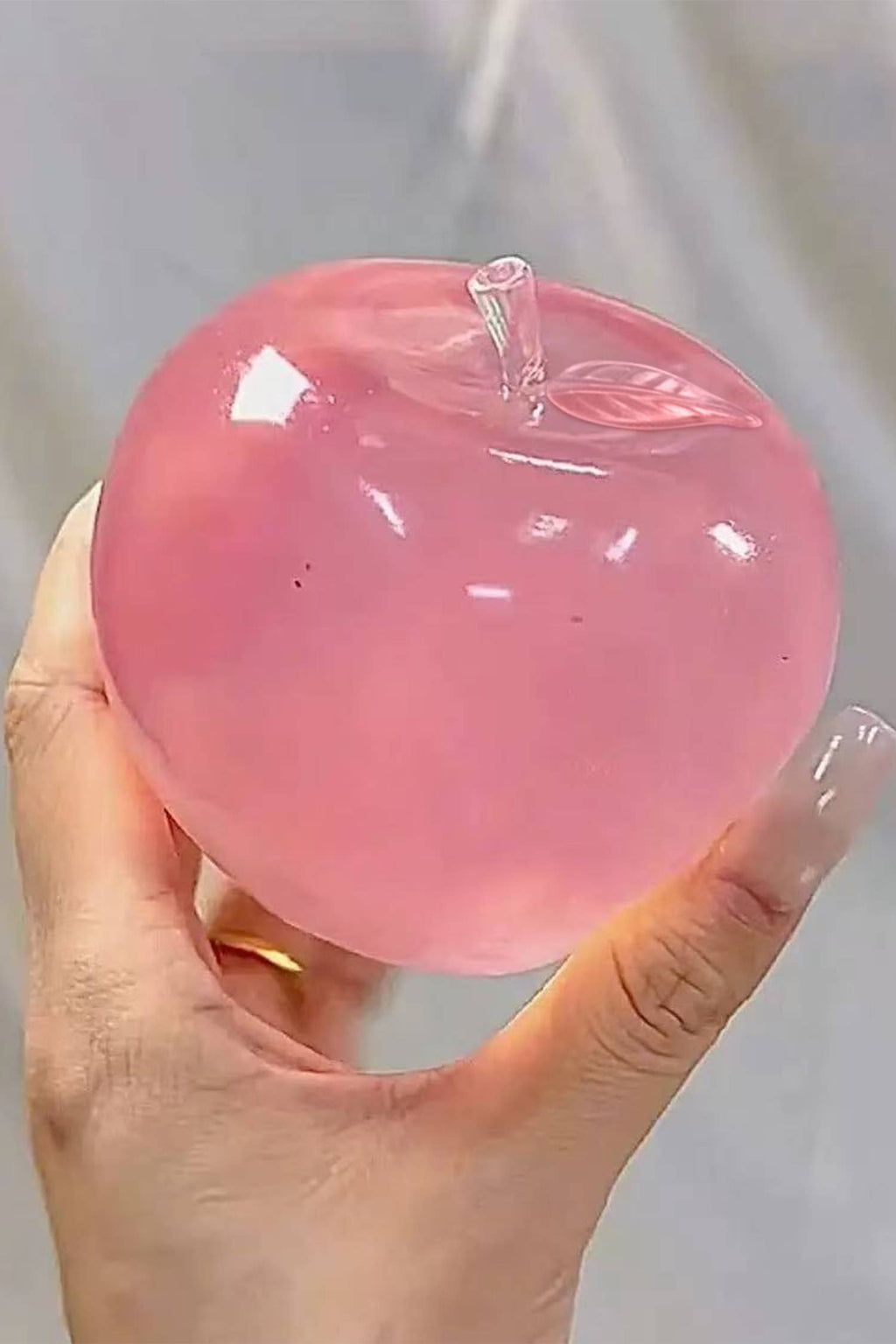 LA Society - LAS Glitter Shell Stress Relief Squish Ball Toy