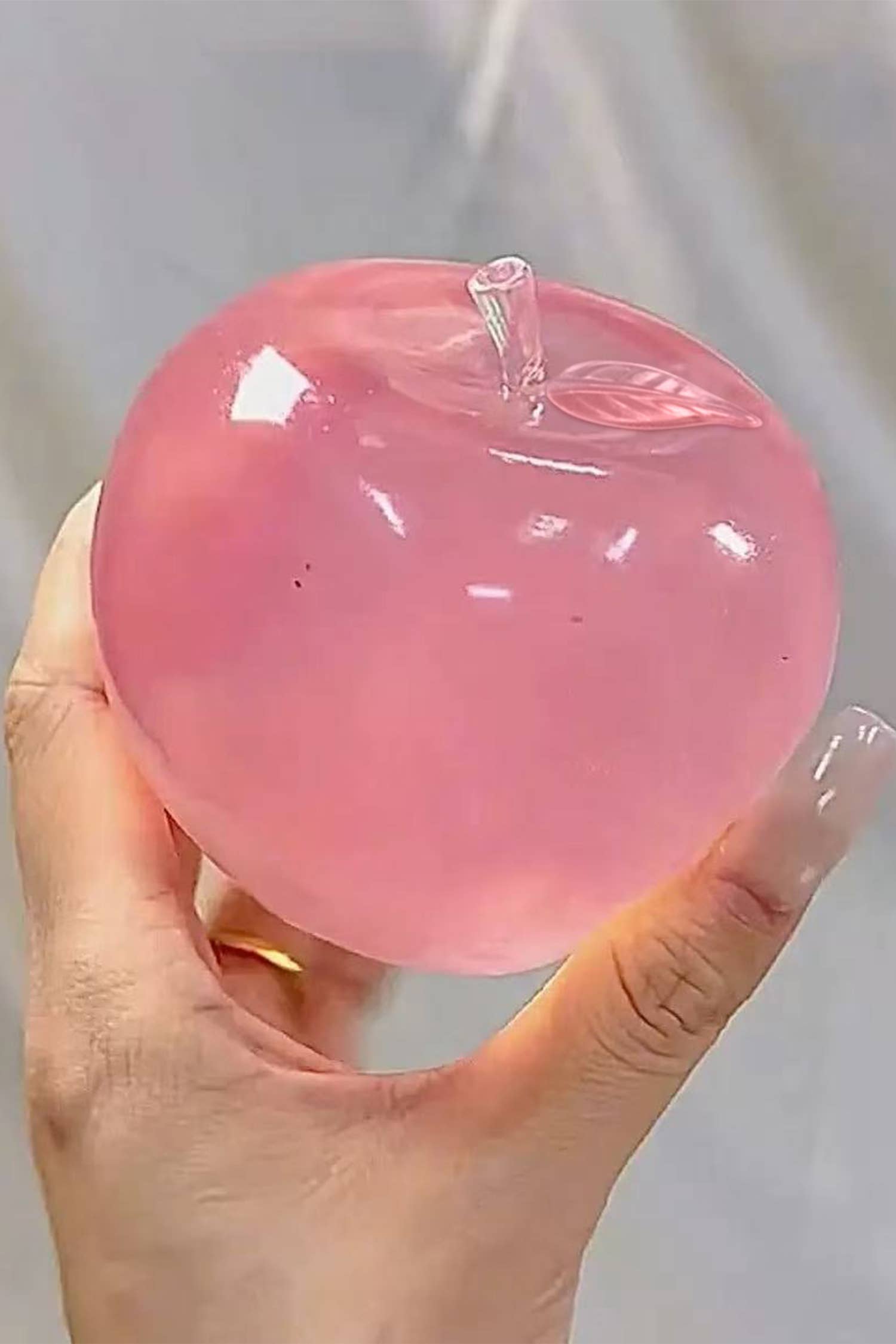 LA Society - LAS Glitter Shell Stress Relief Squish Ball Toy