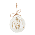 Glitter Paper Pulp Ornament