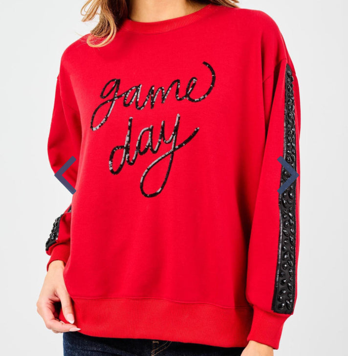 Sarah Game Day Sweatshirt*