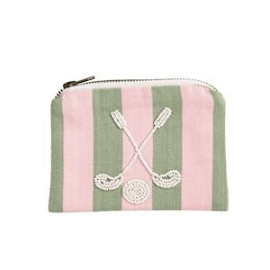 Golf Beaded Pouch