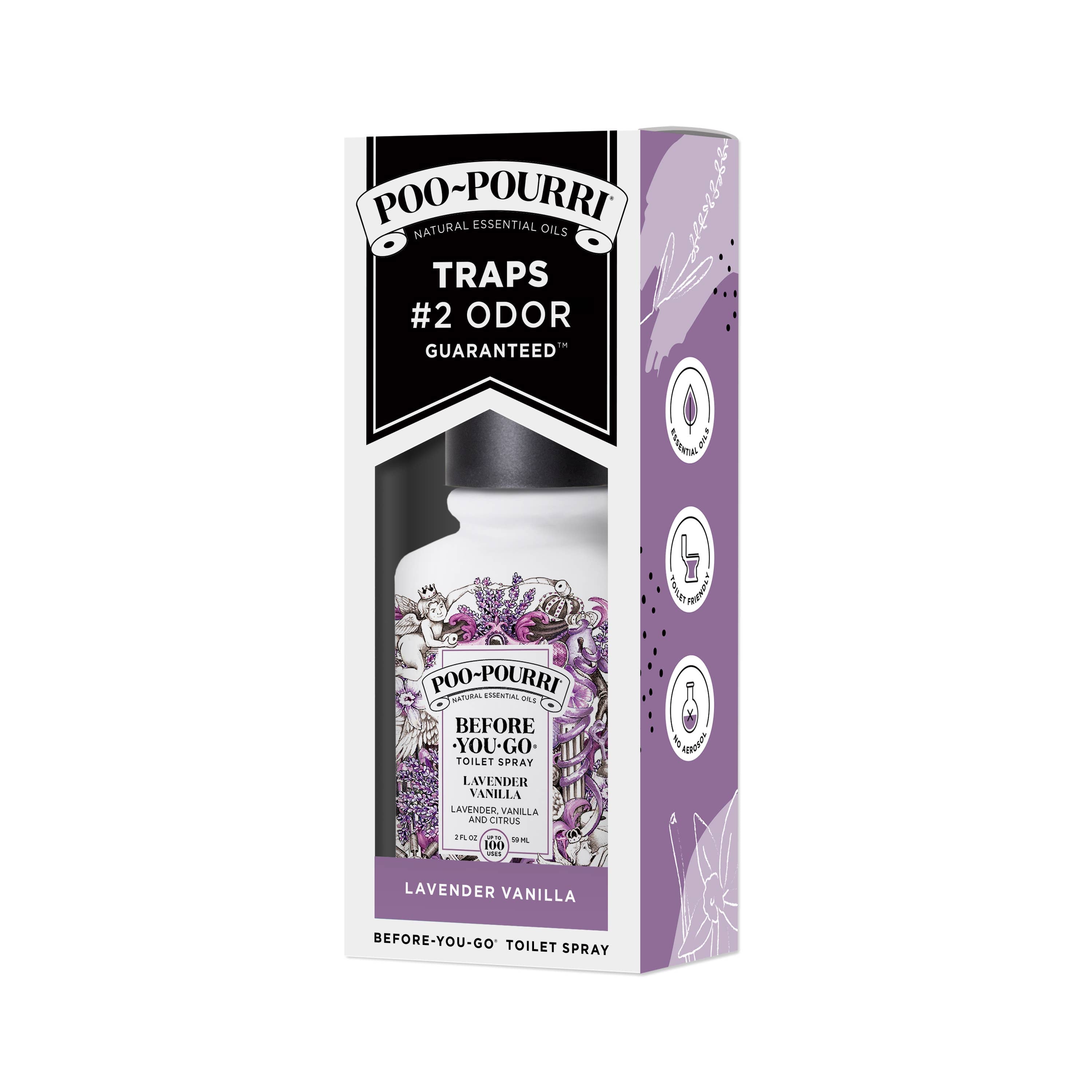 ~Pourri - Poo~Pourri Lavender Vanilla 2oz boxed