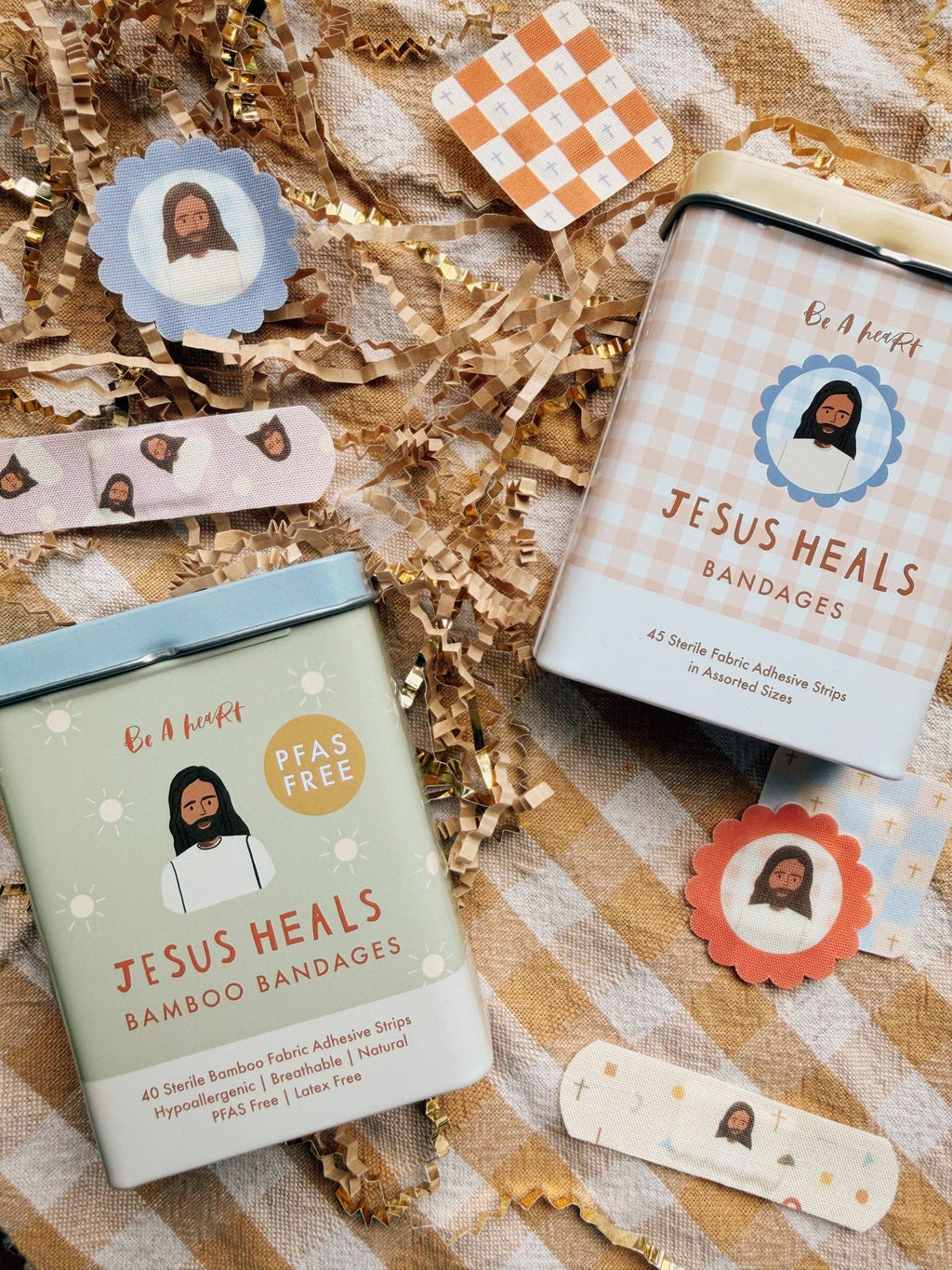 Be A Heart - Jesus Heals Bandages® – Bamboo & PFAS Free