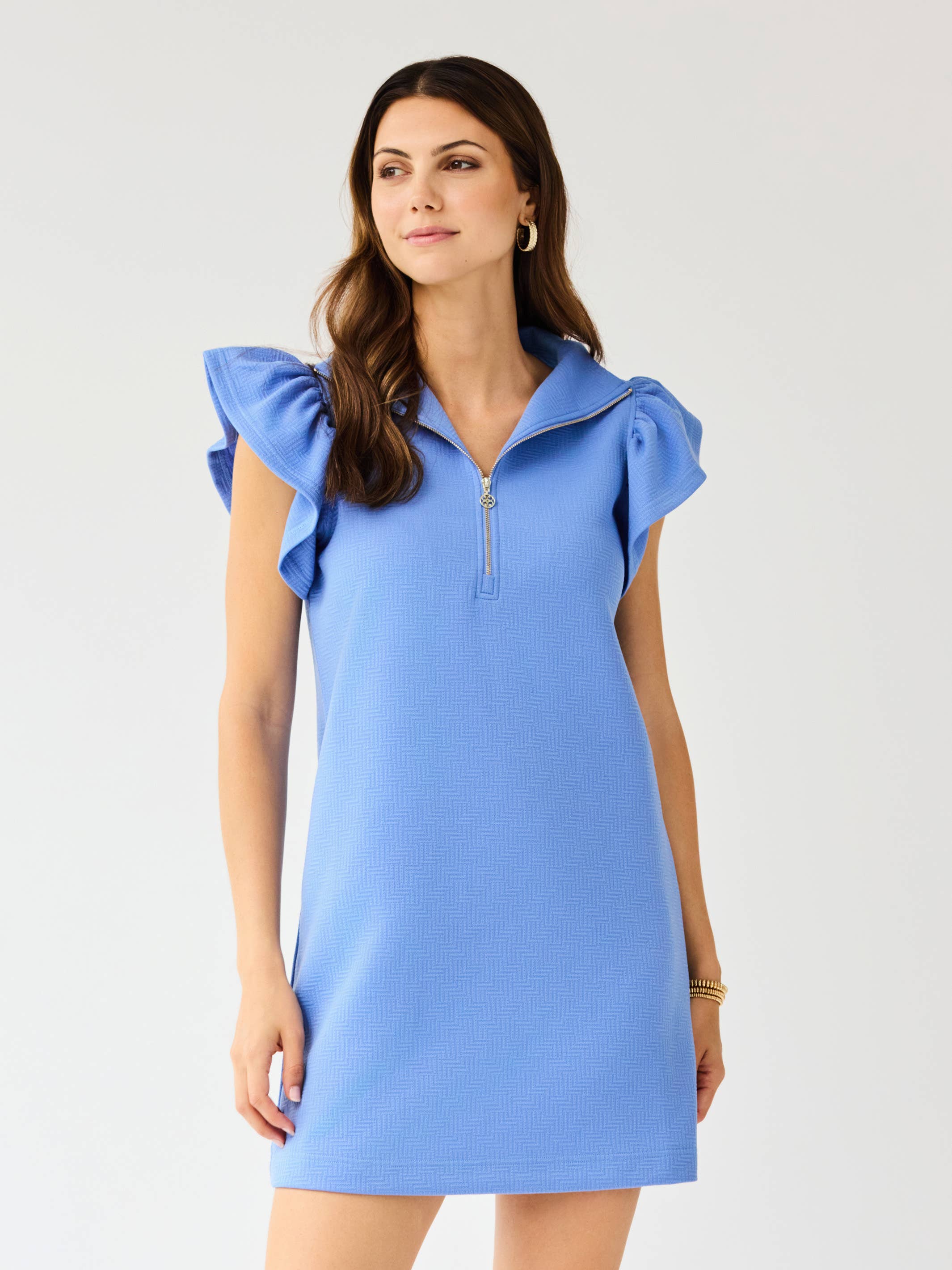 Mary Square - Paige Dress | Blue