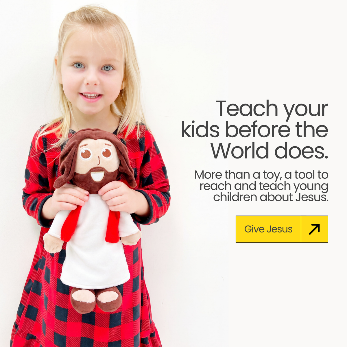 Jesusdoll - Talking Jesus Doll - Boutique Bestseller - Speaks 10 Verses