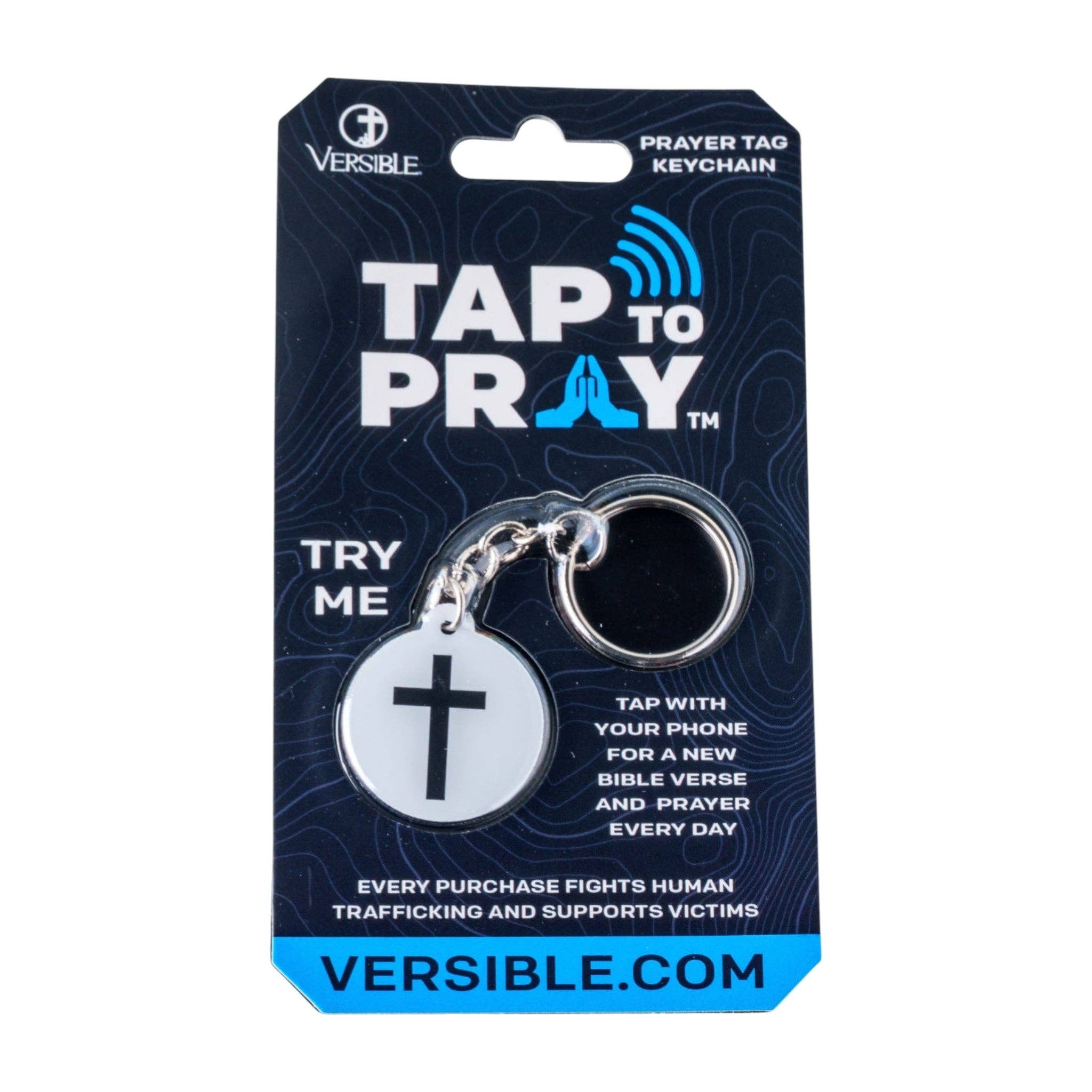 Versible - Tap To Pray™ - Prayer Tag Keychains