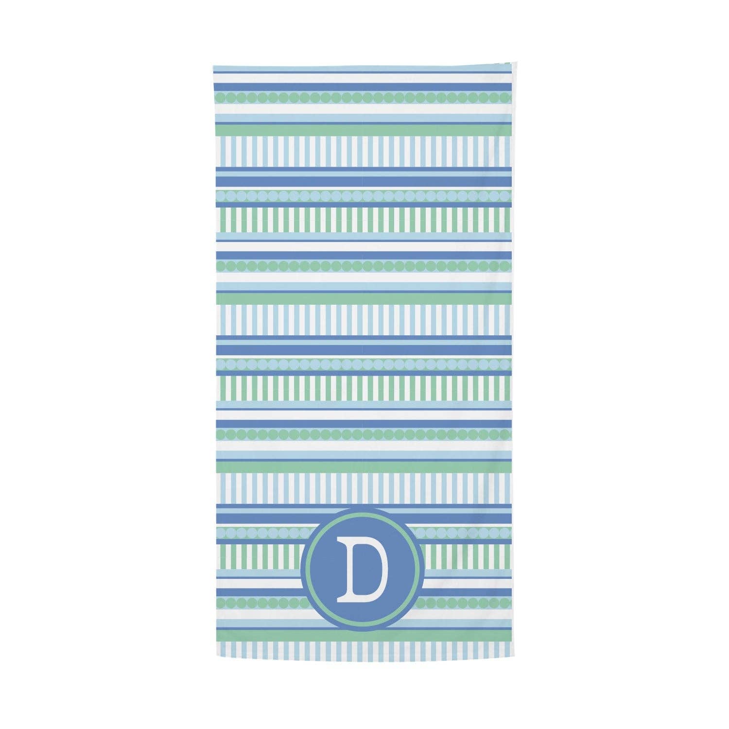 Mary Square - Initial Beach Towels