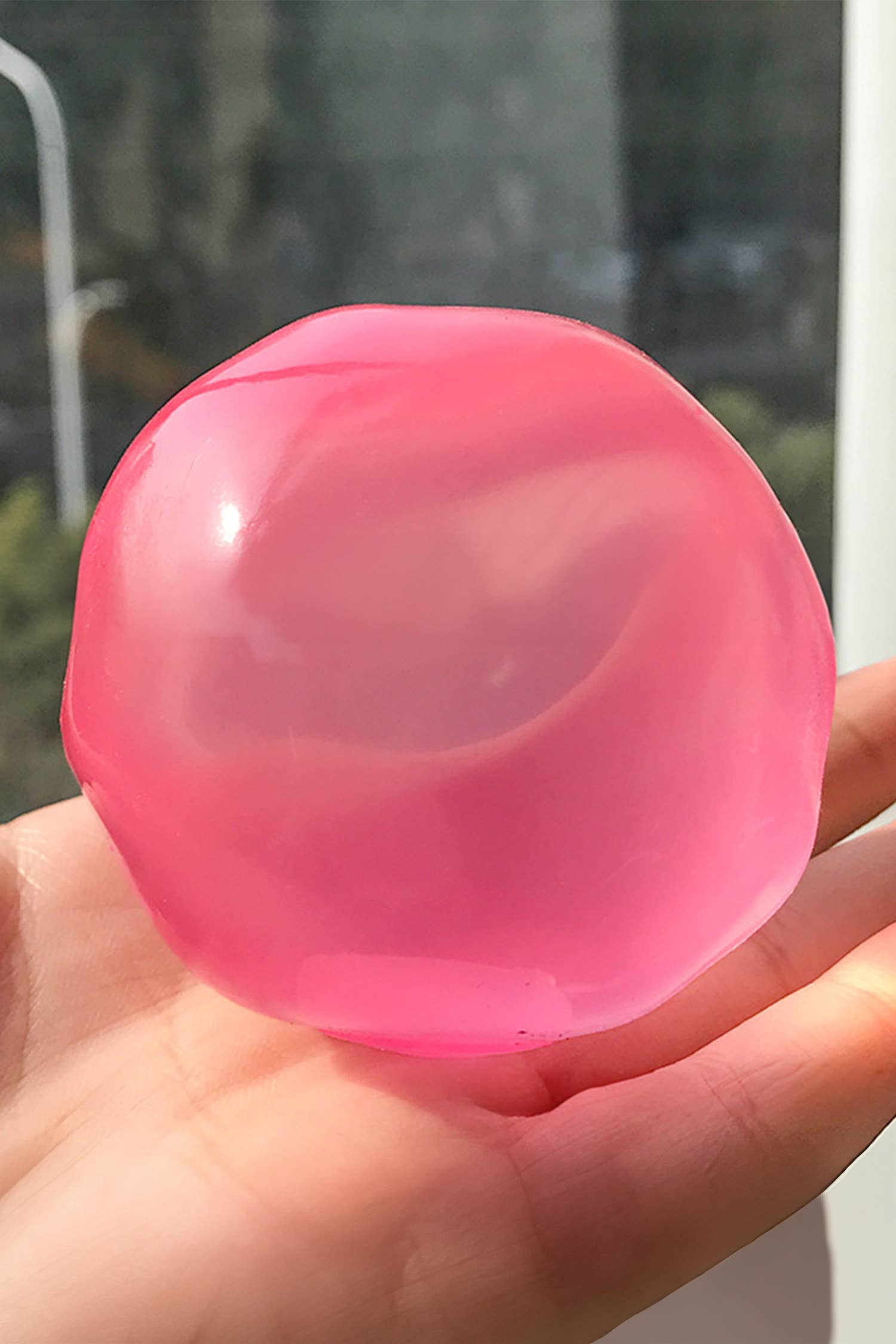 LA Society - LAS Glitter Shell Stress Relief Squish Ball Toy