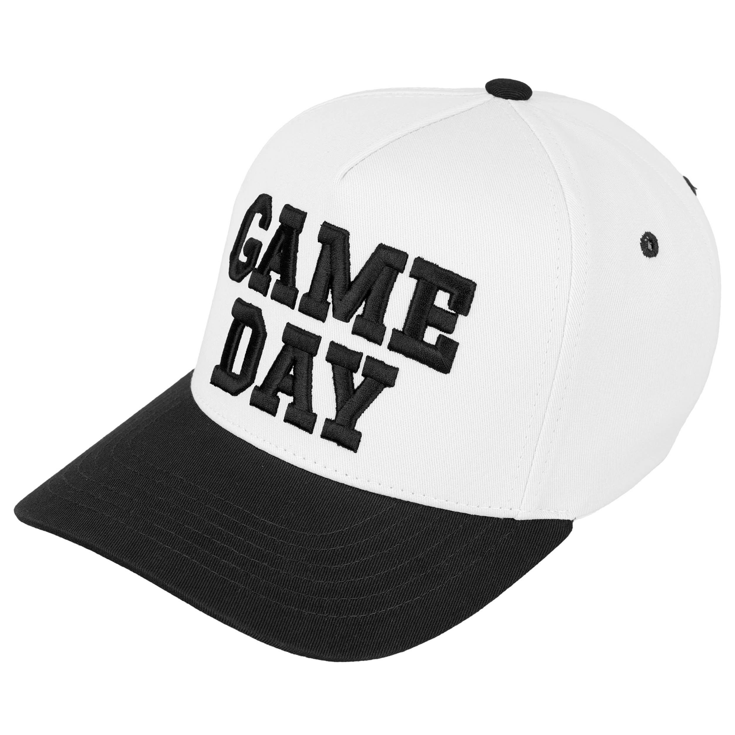 GAME DAY Embroidered Cotton Baseball Cap