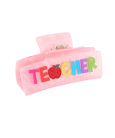 Teacher Claw Clip