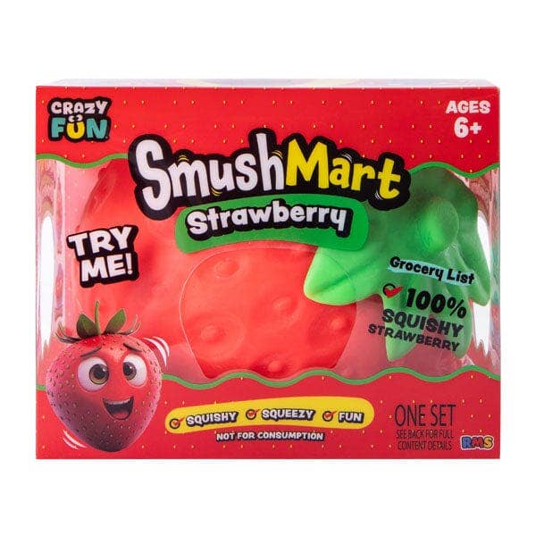 Showcase - RMS Smushmart Giant Scented Squishy Strawberry Fidget Toy